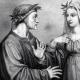 Divine love to beatrice In the works of Dante